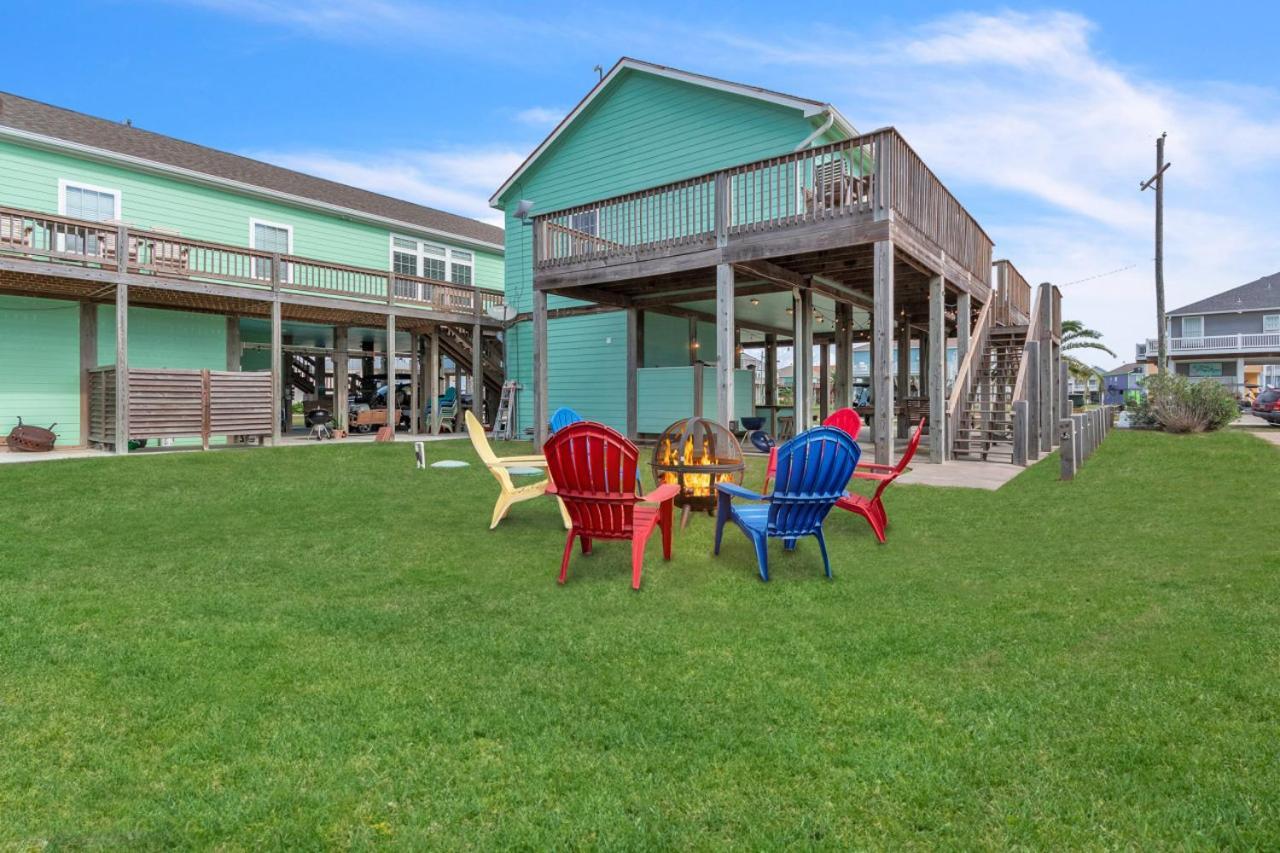 Steps To Beach Golf Cart About Time Beach Retreat Bolivar Peninsula Ngoại thất bức ảnh