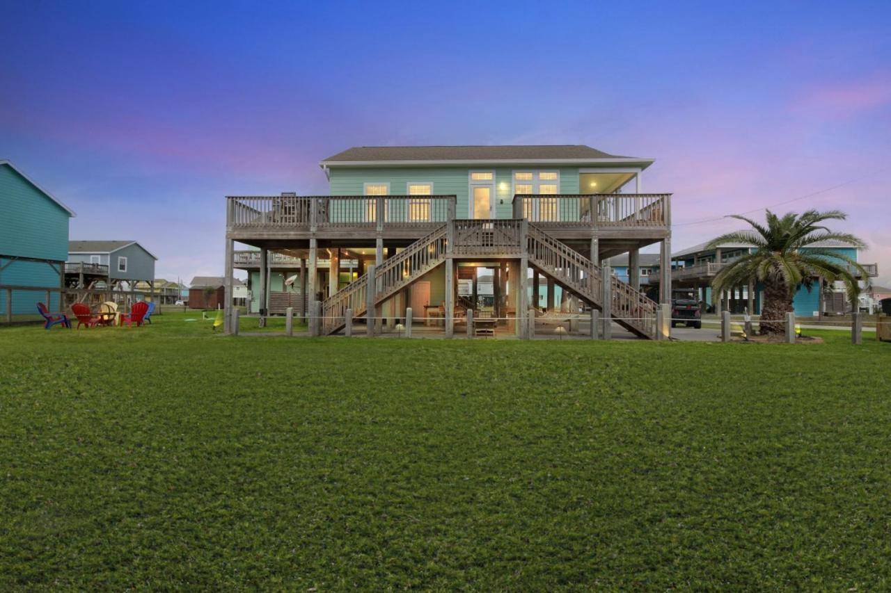 Steps To Beach Golf Cart About Time Beach Retreat Bolivar Peninsula Ngoại thất bức ảnh